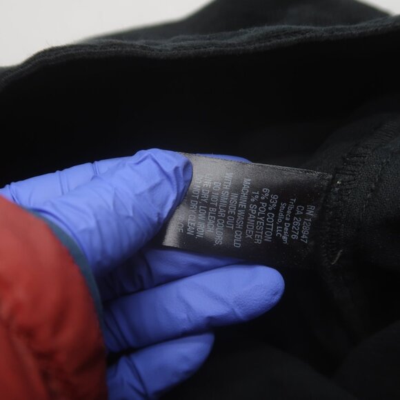 Nili Lotan Shon Pants in Jet Black Corduroy Size 00 - Picture 8 of 11